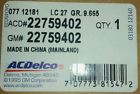 22759402 Acdelco Gm Original Equipment