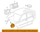 25926188 Gm Oem Sound System Audio Door Speaker 25926188 Gm Oem Sound System Audio Door Speaker