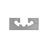 32-25850-1 Floorboard Cover Plate Around Steering Column Clutch Brake Pedals Steel