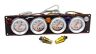52-44435 Longacre Gauge Panel Sportsman Black