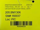 65136950131 3421695l Bmw Driver Rear Door Panel Gray Trim