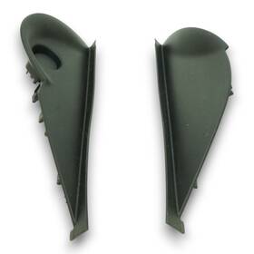 A4536808100 2016 Smart Fortwo W453 Cover Panel Trim Cap End Dashboard Left Right Set Of 2