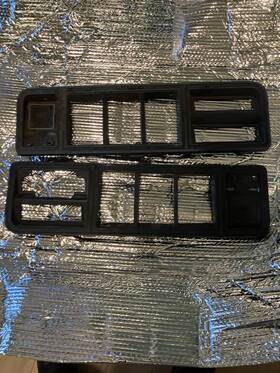 460-4573-bac Amd 1973-79 Ford F-100 F-350 Truck 78-79 Bronco Dash Bezel Black With Ac New