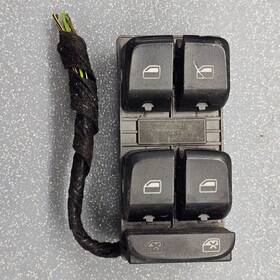 8kd959851a Audi 08-14 A4 S4 Q5 Left Driver Master Power Wiondow Door Control Switch Black