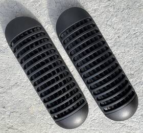 8n0819635 Audi Oe Dash Air Vent Set 01-06 Tt Mk1 Dashboard Grille Defrost 8n0 819 635 636