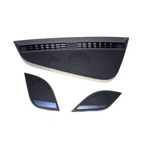 8w1-819-635-b Audi 8w1-819-636 2017-2025 S5 Dashboard Defrost Speaker Grille Trim Cover Panel Oem
