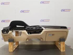 251-10029 Bmw 19 2019 530i Dash Panel Assembly Beige With Srs