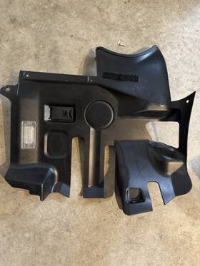51458220018 Bmw E46 Left Drivers Footwell Manual Trans Pedals Lower Trim Panel 1999-2006 Oem 51458220018 Bmw E46 Left Drivers Footwell Manual Trans Pedals Lower Trim Panel 1999-2006 Oem