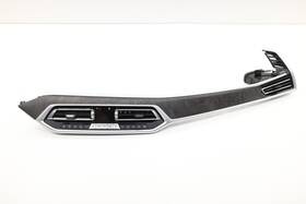 Bmw 64115a1d414 2019 - 2022 X7 G07 Dash Right Bezel Trim With Air Vent Grille Oem Brown Vatq