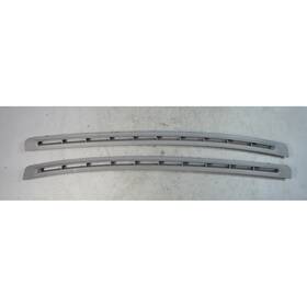 64228173067 Bmw 92-99 E36 3-series Front Dashboard Defroster Air Vents Trim Pair Grey Oem