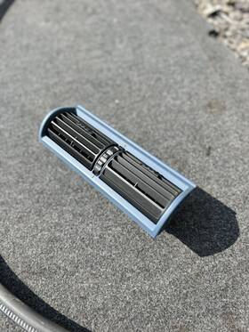 Bmw 642283977139 1996 2002 E36 Z3 M Roadster Estoril Blue Center Dash Air Vent Coupe