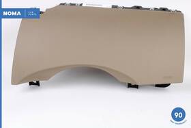 7030578 Bmw 03-08 750li 760li E66 Left Driver Side Dash Lower Knee Panel Trim Beige Oem