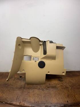 7063201 Bmw 04-10 E60 E61 Left Side Under Dash Knee Panel Beige Oem