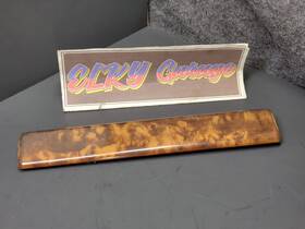 70829-6609 Bmw E36 Wood Dashboard Glovebox Vent Trim Strip