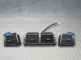 8391179 Bmw 01-06 E46 330ci Set Of 3 Dash Front Left Center Right Air Vent Grille Oem