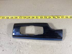 9232139 Bmw 2010 - 2015 750i Dash Headlight Switch Wood Grain Bezel Molding Oem
