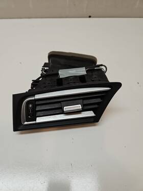 F3911585712 Bmw 2009-2015 750i Dashboard Outer Left Side Ac Air Vent Oem 3287 B2