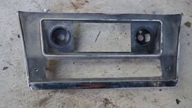 12816 Buick 1963 Riviera Radio Bezel Panel With Slot For A/c Heater Vent