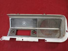 1369509 Buick 1965 65 Skylark Special Dash Radio Bezel Grille Panel Oem Used