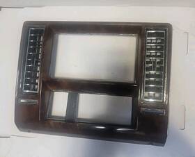 03521908 Cadillac 90 91 92 Brougham Woodgrain Radio Dash Bezel With Vents Euro Oem 2