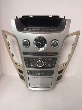 14798021 Cadillac 08 09 10 11 12 13 Cts Oem Dash Climate Radio Controls Panel Tested
