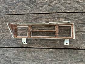 1602467 Cadillac 1974 - 1976 Deville Dash Climate Control Switch Bezel Woodgrain 1975