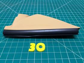 22897563 Cadillac 13-17 Xts Left Side Dash Dashboard End Cap Cover Trim Caramel Oem
