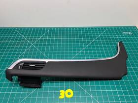 22904692 Cadillac 13-19 Xts Front Right Side Dash Fresh Air Vent With Light Black Jet Oem