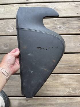 23434599 Cadillac Escalade Dashboard Left Driver End Cap Cover Trim Panel Oem 2015-16