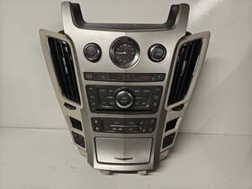 25881348 Cadillac 2009 - 2013 Cts Ac Heater Radio Navigation Bezel Oem