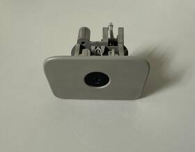 7008-hdl Cadillac 2003-2007 Cts Srx Sts Glove Box Compartment Latch Lock Handle Gray Oem