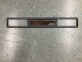 2024-0012 Chevrolet 051625d/2024-0012 1971 Impala Front Aluminum Dash Plate Donk 71 Chevy