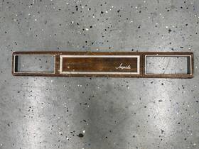 2025-0018 Chevrolet 080625k/2025-0018 1976 Impala Aluminum Dash Plate 76 Donk Chevy