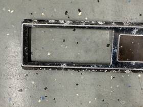 2025-0026 Chevrolet 082725e/2025-0026 1972 Impala Front Aluminum Dash Plate Insert Donk 72 Chevy