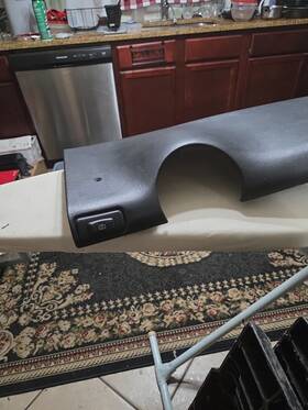 10193370 Chevrolet 1990-1992 Chevy Camaro Knee Bolster Dash Panel