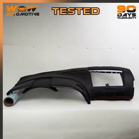 10242873 Chevrolet 90-93 Corvette C4 Front Instrument Dashboard Panel Trim Black Oem