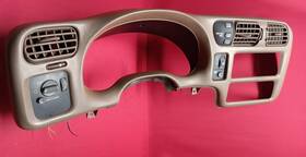 15054239 Chevrolet 1998 - 2004 Blazer Jimmy Sonoma S-10 Cluster Dash Bezel With Vents And Switches 15054239 Chevrolet 1998 - 2004 Blazer Jimmy Sonoma S-10 Cluster Dash Bezel With Vents And Switches