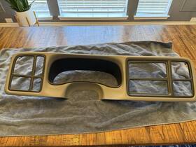 15772850ec Chevrolet 2002 Chevy Tahoe Instrument Cluster Radio Bezel Gray Trim