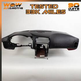 Chevrolet 25852279 06-08 Corvette C6 Dashboard Panel Cover Trim Assembly Black Oem