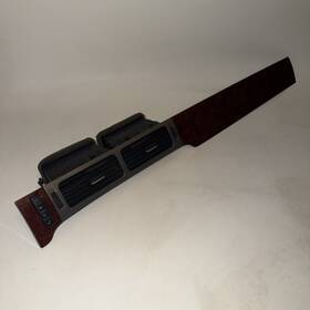 26887446 Chevrolet 07-2014 Chevy Suburban Tahoe Yukon Dash Center Air Vent Trim Panel Woodgrain Oem