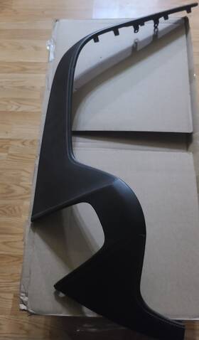 23206001 Chevrolet 84288706 Black Dash Upper Trim Cluster Hood Cover Panel Corvette C7