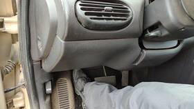 0fj17rc8 Chrysler 95-00 Dodge Stratus Lower Dash Under Column Knee Bolster Trim Panel Oem Agate Az