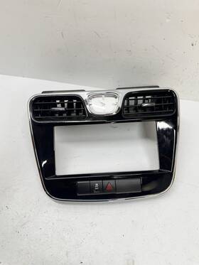 13342715 Chrysler 2011-2014 200 Center Dash Radio Bezel Cover Vents Clock Oem Black T11