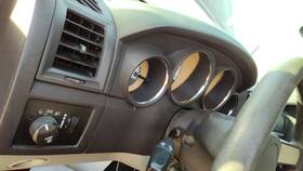 1md351dbaa Chrysler 08-10 Charger Steering Column Trim Surround Collar Plastic Housing Db Slate Gray