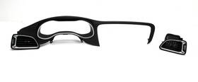 1ye47trmac Chrysler 2015-2016-2017 200 Speedometer Gauge Dash Bezel Trim With Air Vent Oem