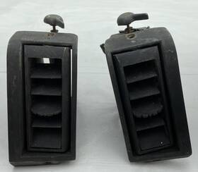 2837566 Chrysler 1968-1970 Mopar B Body Metal Ac Dash Vents Air Condition Charger Roadrunner Pair