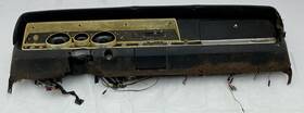 2864515 Chrysler 1969 Plymouth A Body Dash Frame Mopar 318 340 Heater Control Thumb Wheel Radio