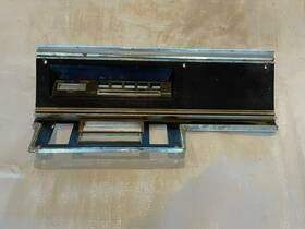 2864518 Chrysler 1968-1969 A Body Dodge Dart Radio Heater Control Bezel Instrument Panel Trim