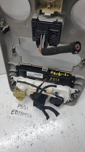 P551 Chrysler 2007 Pt Cruiser Dash Radio Climate Control Bezel Trim Panel