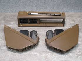 68760-p7100 Datsun 81-83 Nissan 280zx S130 Set Of 3 Dash Left Right Center Air Vent Oem